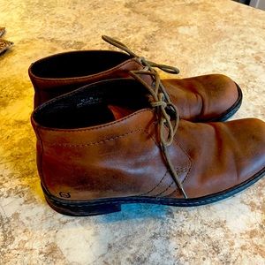 Born brown leather Chukka Boots